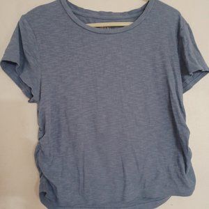 Blue Gap Shirt with Side Designs, Loved but like new